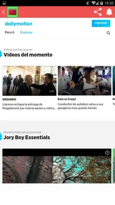 Video Watch Sites android App screenshot 0