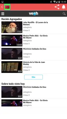 Video Watch Sites android App screenshot 3